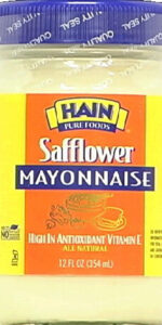 Hain Pure Foods Safflower Mayonnaise (12×12 Oz)