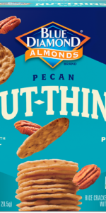 Blue Diamond Pecan Nut Thin Crackers (12×4.25 Oz)