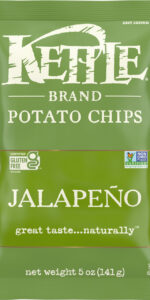 Kettle Chips Jalapeno Potato Chips (15×5 Oz)