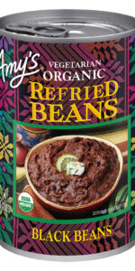 Amy’s Kitchen Refried Black Beans (12×15.4 Oz)