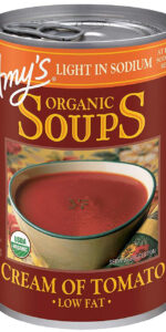 Amy’s Kitchen Low Sodium Cream of Tomato Soup (12×14.5 Oz)