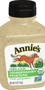 Annie’s Naturals Horseradish Mustard (12×9 Oz)