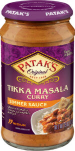 Patak’s Tikka Masala Curry Cooking Sauce, Medium (6x15Oz)