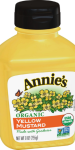 Annie’s Naturals Yellow Mustard (12×9 Oz)