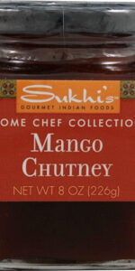 Sukhi’s Gourmet Indian Food Mango Chutney  (6x8Oz)