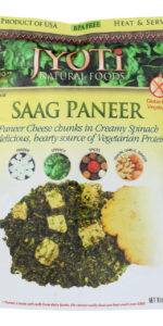 Jyoti Indian Cuisine Saag Paneer (6x10OZ )