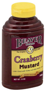 Beaver Cranberry Mustard (6x13Oz)