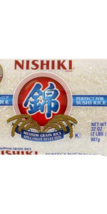 Nishiki Med Grain Rice (12x2LB )