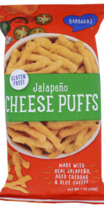 Barbara’s Jalapeno Cheese Puffs Gluten Free (12×7 Oz)