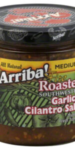 Arriba! Fire Roasted Southwestern Garlic & Cilantro Salsa (6x16Oz)