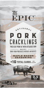 EPIC PORK CRKLNG MPL BCN ( 12 X 2.5 OZ   )