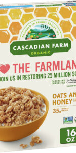 Cascadian Farm Oats & Honey Granola (6x16OZ )