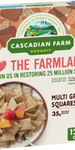 Cascadian Farm Multi Grain Sqrs (10×12.3OZ )