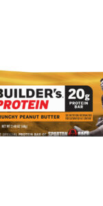 Clif Bar Builder’s Bar Crunchy Peanut Butter (12×2.4Oz)