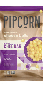 PIPCRN WHT CHDR CHS BALL ( 12 X 4.5 OZ   )