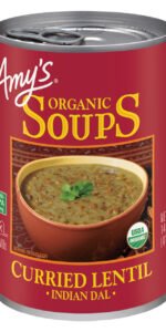 Amy’s Kitchen Curried Lentil Soup (12×14.5 Oz)