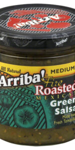 Arriba! Fire Roasted Green SalsaMedium (6x16Oz)