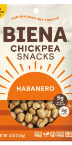 BIENA CHKPEA SNK HABNERO ( 8 X 5 OZ   )