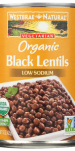 Westbrae Foods Black Lentils 1 (12x15Oz)