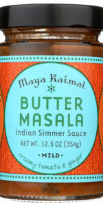 Maya Kaimal Butter Masala Medium Indian Simmer Sauce (6×12.5Oz)