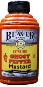 Beaver Ghost Pepper Mustard (6×13 OZ)