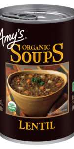 Amy’s Kitchen Lentil Soup (12×14.5 Oz)