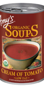 Amy’s Kitchen Low Fat Cream of Tomato Soup (12×14.5 Oz)