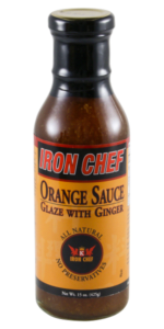 Iron Chef Orange Sauce Glaze with Ginger (6×14 Oz)