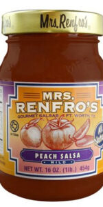 Mrs. Renfro’s Peach Salsa (6x16Oz)